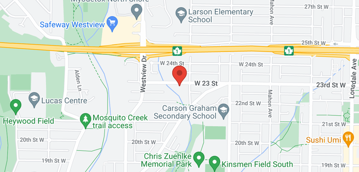 map of 517 W 23RD STREET